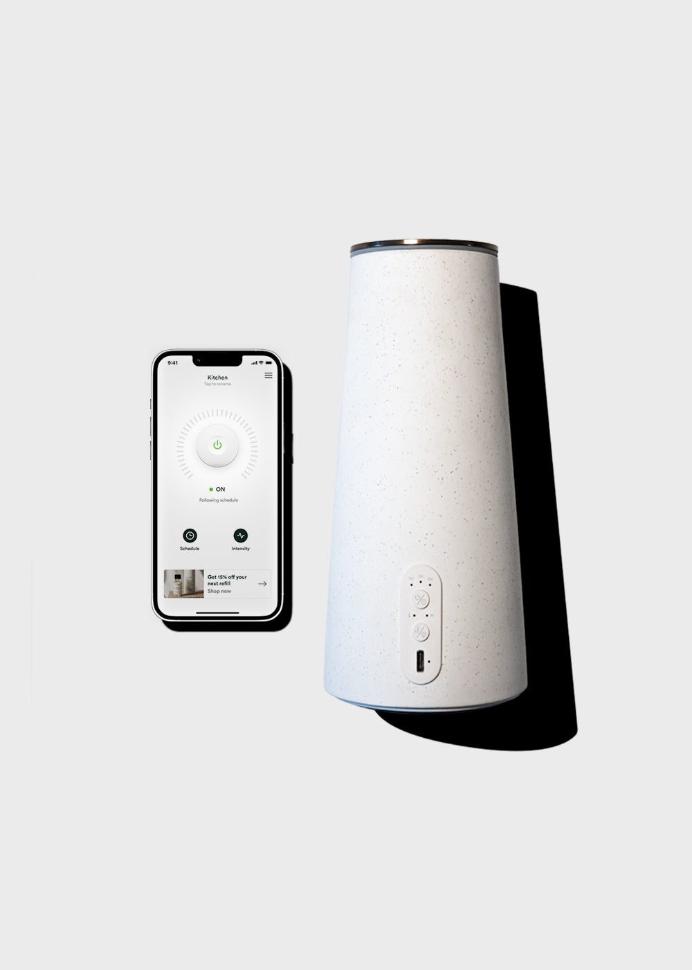 Element Diffuser (Smart) + FREE Best Seller Oil of Your Choice