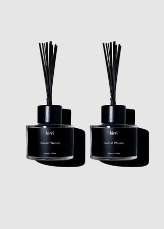 Santal Woods Reed Diffuser Duo (Formerly Santal 66)