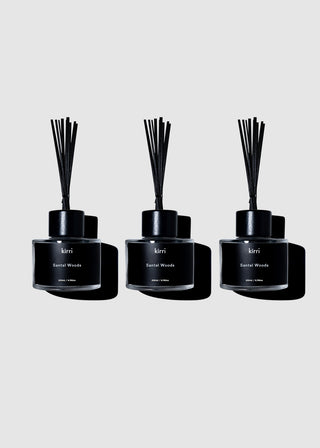 Santal Woods Reed Diffuser Trio (Formerly Santal 66)