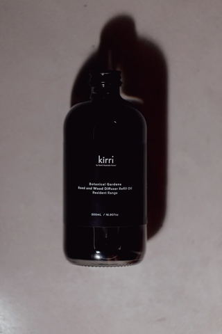 kirri botanical gardens 500ml reed diffuser refill oil bottle casting a long shadow