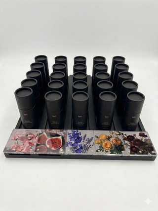 Black Wood Holder for 15ml & 30ml Oils