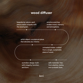 Wood Diffuser Duo + Free 100ml Wood Refill