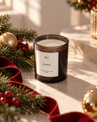 kirri christmas scented soy candle 220g view 4