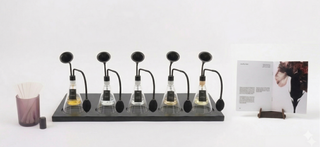 Black Wood Holder for 5x Fragrance Horns