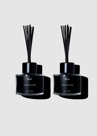 Country Linen Reed Diffuser Duo (100ml)