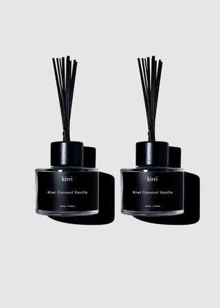 Kiwi Coconut Vanilla Reed Diffuser Duo (100ml)