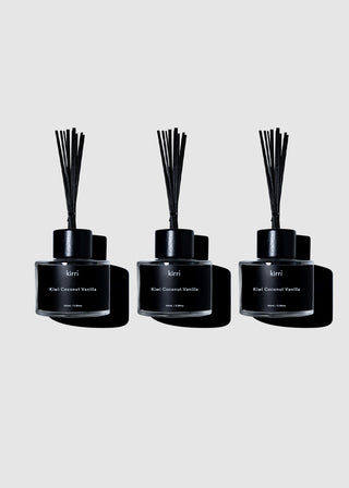 Kiwi Coconut Vanilla Reed Diffuser Trio (100ml)
