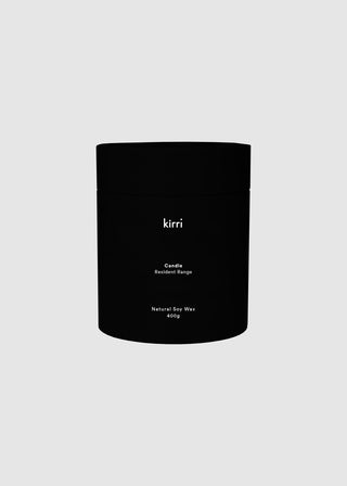 Country Linen 400g Candle + Glass Cloche