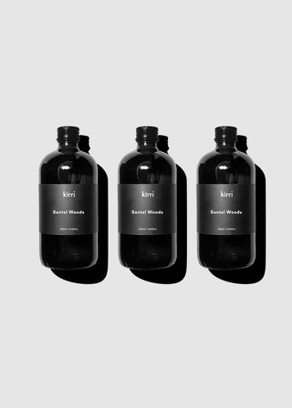 Santal Woods Reed Diffuser Refill (500ml) Trio