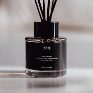 Santal Woods Reed Diffuser 200ml + Santal Woods Reed Refills 500ml