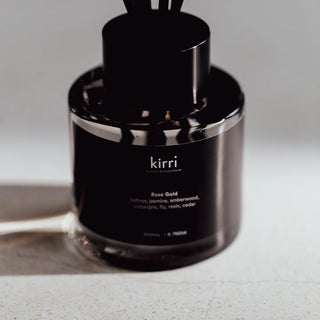 Rose Gold Reed Diffuser 200ml Duo + Rose Gold Reed Refills 500ml Duo