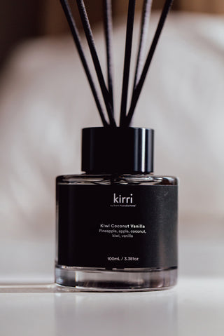 Kiwi Coconut Vanilla Reed Diffuser 100ml Duo + Kiwi Coconut Vanilla Reed Refill 100ml Duo