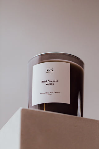 Kiwi Coconut Vanilla Candle (200g) Duo
