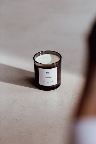 Zen Garden 400g Candle + Glass Cloche