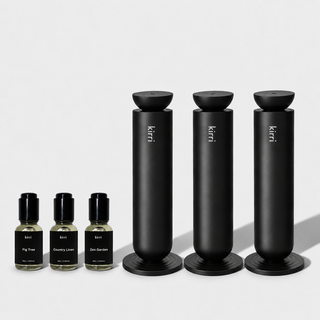 Micro Diffuser Trio + Free 3 × Santal Woods 15ml Oil