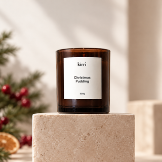 Christmas Pudding Candle (220g)
