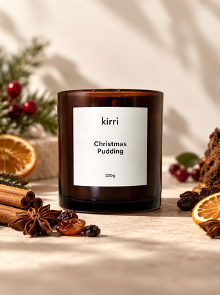 Christmas Pudding Candle (220g)